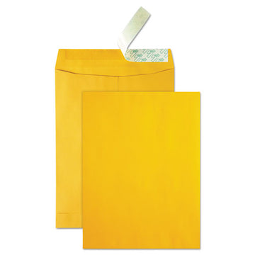 Quality Park™ High Bulk Redi-strip Catalog Envelope, #10 1-2, Cheese Blade Flap, Redi-strip Closure, 9 X 12, Brown Kraft, 250-carton freeshipping - TVN Wholesale